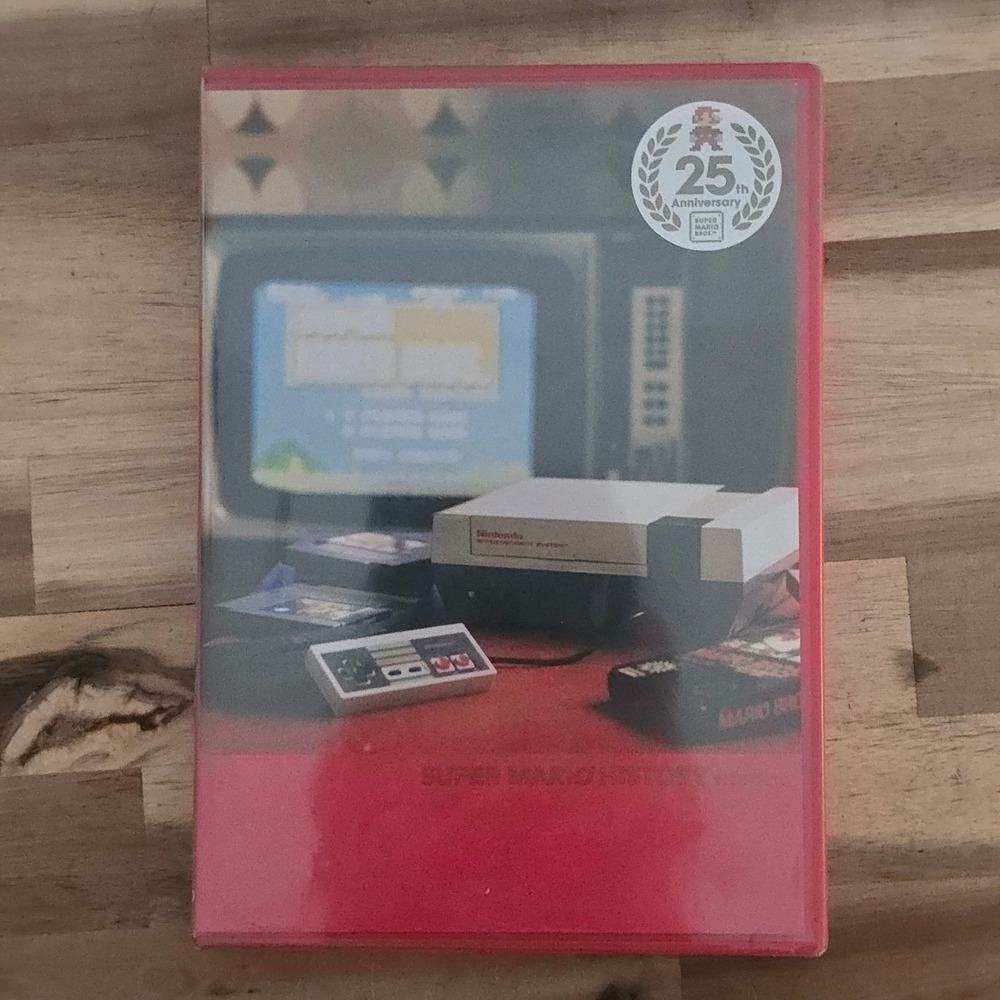 Nintendo Super Mario History 25th Anniversary Soundtrack CD Red Unopened